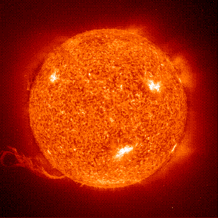 From the alt tag: This is the Sun